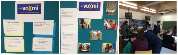BRG Kepler: voXmi am Tag der offenen Tür (12. Nov. 2016)